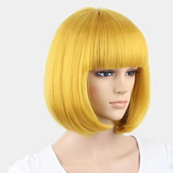 New Wig Female Short Hair Straight Hair BOBO Head Whole Head Cover Realistic Natural High Temperature Wire Cover
New Wig Female Short Hair Straight Hair BOBO Head Whole Head Cover Realistic Natural High Temperature Wire Cover