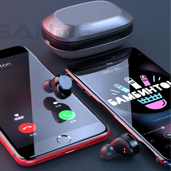 Headset Hifi Stereo Fingerprint Touch Mini Wireless Headset In-Ear Bluetooth 
Headset Hifi Stereo Fingerprint Touch Mini Wireless Headset In-Ear Bluetooth