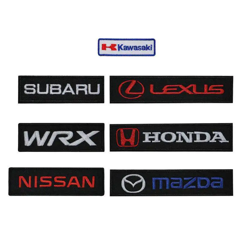 Automobile logo vehicle Letter series badge Shoulder Badge Garment embroidery patch DIY bag T-shirt work clothes decorationPatch
Automobile logo vehicle Letter series badge Shoulder Badge Garment embroidery patch DIY bag T-shirt work clothes decorationPatch