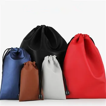 High Quality Custom Logo Bag PU Leather Drawstring Bags Headset Data Cable Waterproof Storage String Bag Gifts Pouch
High Quality Custom Logo Bag PU Leather Drawstring Bags Headset Data Cable Waterproof Storage String Bag Gifts Pouch