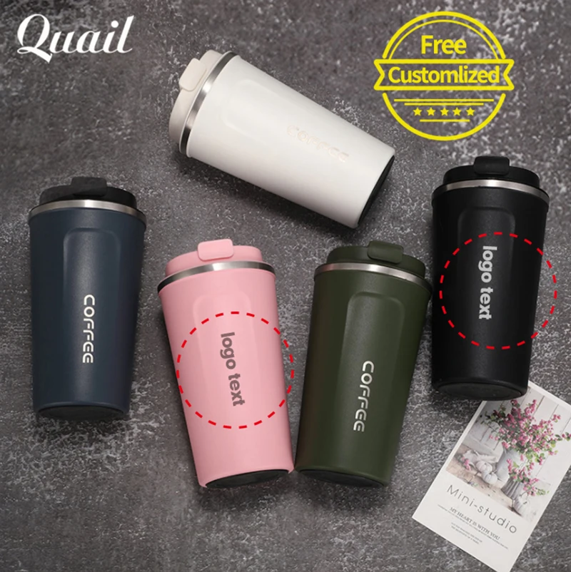 High Quanlity Double 304 Stainless steel Coffee Mug Car Thermos Mug Convenient Travel Thermo Cup Free Engraved Logo/Text As Gift
High Quanlity Double 304 Stainless steel Coffee Mug Car Thermos Mug Convenient Travel Thermo Cup Free Engraved Logo/Text As Gift