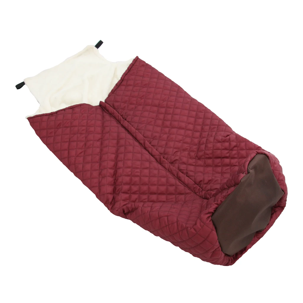 Winter Windproof Waterproof Plush Fleece Lining Wheelchair Warmer Cover Wheel Chair Blanket for Patients Elders