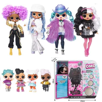 

L.O.L.SURPRISE! lol кукла лол o.m.g. dolls Surprise toys O.M.G.Winter Disco Dollie Fashion Doll Generation Sister Girls Toys