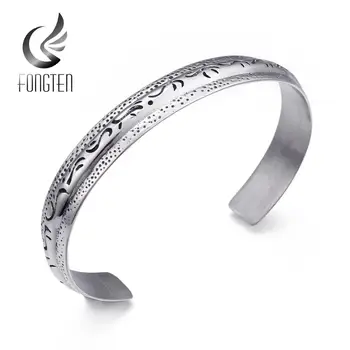 Fongten Vintage Dragon Pattern Open Bracelet Bangle for Men Stainless Steel Cuff Copper Bracelets & Bangles Men Jewelry 
Fongten Vintage Dragon Pattern Open Bracelet Bangle for Men Stainless Steel Cuff Copper Bracelets & Bangles Men Jewelry