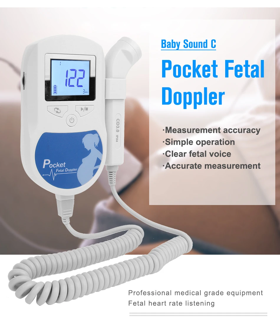 professional grade fetal doppler