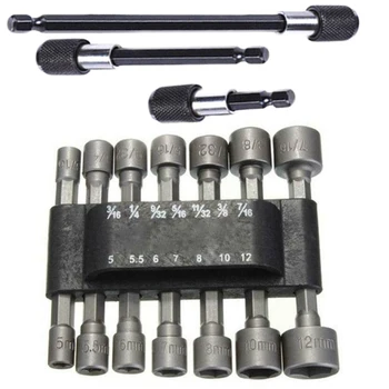 Power Nut Driver Drilling Bits 1/4\\\\\\\" Magnetic Screwdriver Extension Steel Tools
Power Nut Driver Drilling Bits 1/4\\\\\\\" Magnetic Screwdriver Extension Steel Tools