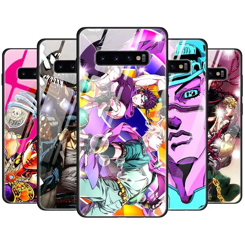 JoJo Bizarre Adventure Tempered Glass Case Cover For Samsung Galaxy S10 S10e S9 S8 Note9 Note 10 Plus 5G A50 A30 TPU Edge
JoJo Bizarre Adventure Tempered Glass Case Cover For Samsung Galaxy S10 S10e S9 S8 Note9 Note 10 Plus 5G A50 A30 TPU Edge
