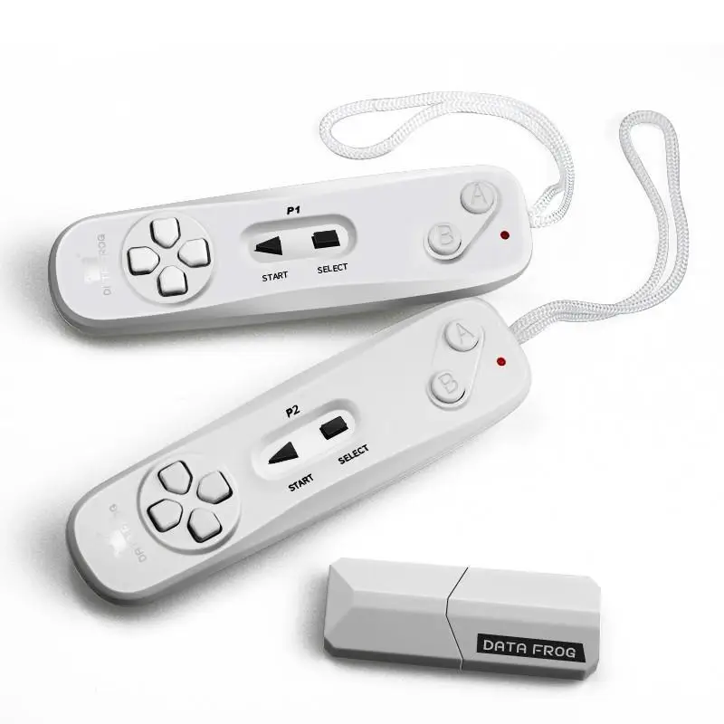 Data Frog Retro Video Game Console Wireless USB Console Support TV Out Built in 620 Classic Video Games Dual Handheld Gamepads
Data Frog Retro Video Game Console Wireless USB Console Support TV Out Built in 620 Classic Video Games Dual Handheld Gamepads