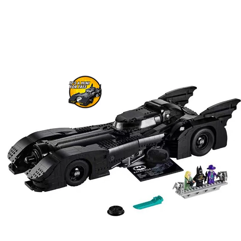 New Lepining 59005 Batman 1989 Batmobile Model Building Kits Blocks Bricks Toys Children Gift Compatible 76139 3856Pcs
New Lepining 59005 Batman 1989 Batmobile Model Building Kits Blocks Bricks Toys Children Gift Compatible 76139 3856Pcs