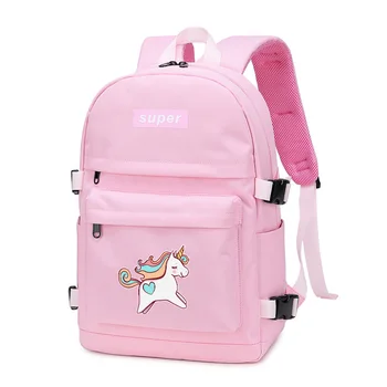 Candy Color Rabbit Pendant Kawaii Unicorn Backpack Women Cute Backpack Unicorn School Bags Travel Bagpack korean backpack
Candy Color Rabbit Pendant Kawaii Unicorn Backpack Women Cute Backpack Unicorn School Bags Travel Bagpack korean backpack