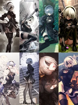 8pcs/set PVC Lesezeichen Bookmarks of Anime NieR Automata YoRHa No.2 Type B Book Mark
8pcs/set PVC Lesezeichen Bookmarks of Anime NieR Automata YoRHa No.2 Type B Book Mark