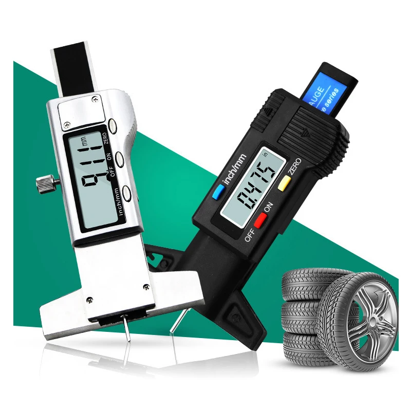 Plastic / Stainless Steel Electronic Digital Display Tire Pattern Depth Ruler 0-25mm Tire Pattern Vernier Caliper Measuring Tool
Plastic / Stainless Steel Electronic Digital Display Tire Pattern Depth Ruler 0-25mm Tire Pattern Vernier Caliper Measuring Tool