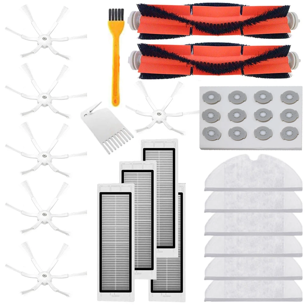 For Xiaomi Roborock Robot S50 S5 Vacuum Cleaner Spare Parts Kits Mop Cloths Wet Mopping filter Side Brush Roll Brush Water Tank
For Xiaomi Roborock Robot S50 S5 Vacuum Cleaner Spare Parts Kits Mop Cloths Wet Mopping filter Side Brush Roll Brush Water Tank