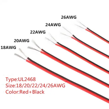 10M UL2468 18/20/22/24/26 AWG Red and BlackElectrical Wire Tinned Copper Insulated PVC Extension LED Strip cable electronica
10M UL2468 18/20/22/24/26 AWG Red and BlackElectrical Wire Tinned Copper Insulated PVC Extension LED Strip cable electronica