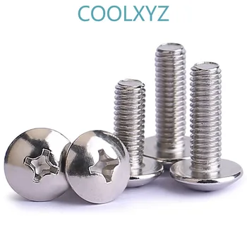 M3m4m5m6 nickel plated color zinc black zinc cross large flat head screw TM half round head umbrella head screw 20Pcs
M3m4m5m6 nickel plated color zinc black zinc cross large flat head screw TM half round head umbrella head screw 20Pcs
