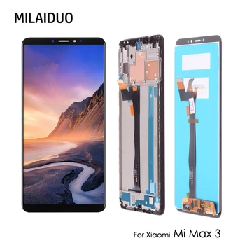 6.9 '' For XIAOMI Mi Max 3 LCD Display Touch Screen Digitizer Assembly For Mi Max 3 LCD Replacement Parts with Frame
6.9 '' For XIAOMI Mi Max 3 LCD Display Touch Screen Digitizer Assembly For Mi Max 3 LCD Replacement Parts with Frame