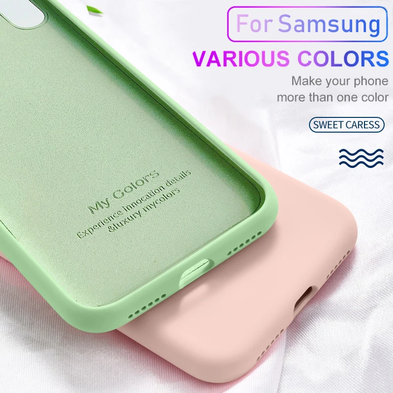 Soft Liquid Silicone Case For Samsung Galaxy A50 A10 A20 A30 A40 A70 M10 M20 M30 J4 J6 J8 A6 2018 Note8 9 S8 S9 S10 Plus S10e
Soft Liquid Silicone Case For Samsung Galaxy A50 A10 A20 A30 A40 A70 M10 M20 M30 J4 J6 J8 A6 2018 Note8 9 S8 S9 S10 Plus S10e