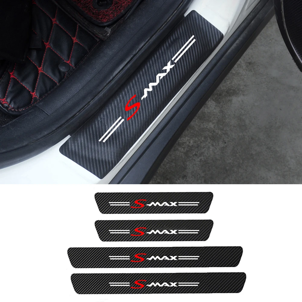 For Ford S-max Smax S max C-max Cmax C max B-max Bmax B max 4pcs PU Leather Carbon Fiber Car Door Sill Stickers Accessories
For Ford S-max Smax S max C-max Cmax C max B-max Bmax B max 4pcs PU Leather Carbon Fiber Car Door Sill Stickers Accessories