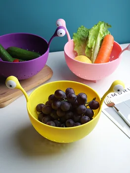 Nordic wind little monster drain basket fruit plate snack storage basket kitchen fruit and vegetable dish drain basket
Nordic wind little monster drain basket fruit plate snack storage basket kitchen fruit and vegetable dish drain basket