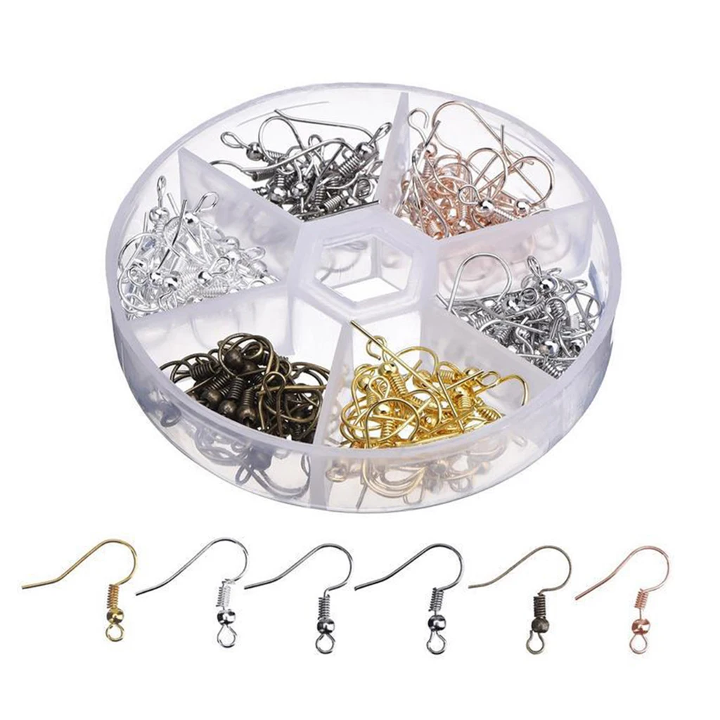120pcs Earring Hooks Yourself Make Earhook Blanks Earring Hooks For Jewelry Making 120pcs Earring Hooks Yourself Make Earhook Blanks Earring Hooks For Jewelry Making