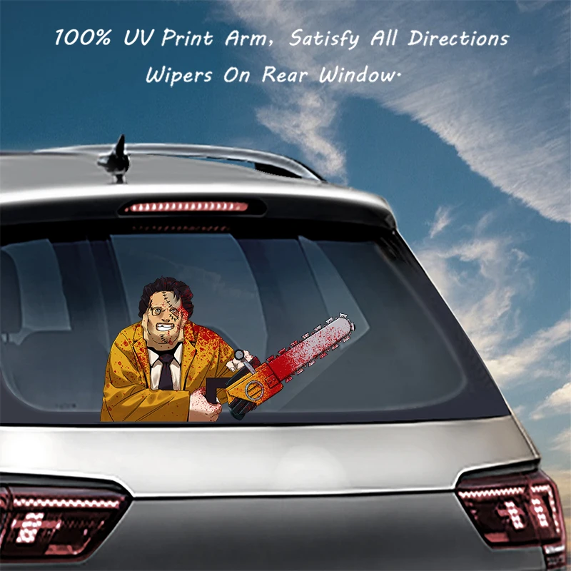 Halloween Decoration Chainsaw Fright PVC Car Stickers Removable Reusable Washable Rear Windshield Colorful Auto Decal Decals
Halloween Decoration Chainsaw Fright PVC Car Stickers Removable Reusable Washable Rear Windshield Colorful Auto Decal Decals