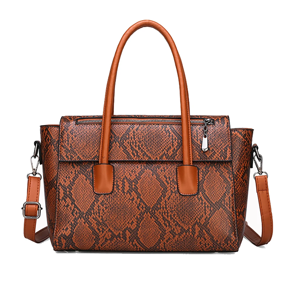 women two piece suit tote bag with wallet four colors snake pattern element zipper big capacity pu leather luxury handbags for
women two piece suit tote bag with wallet four colors snake pattern element zipper big capacity pu leather luxury handbags for