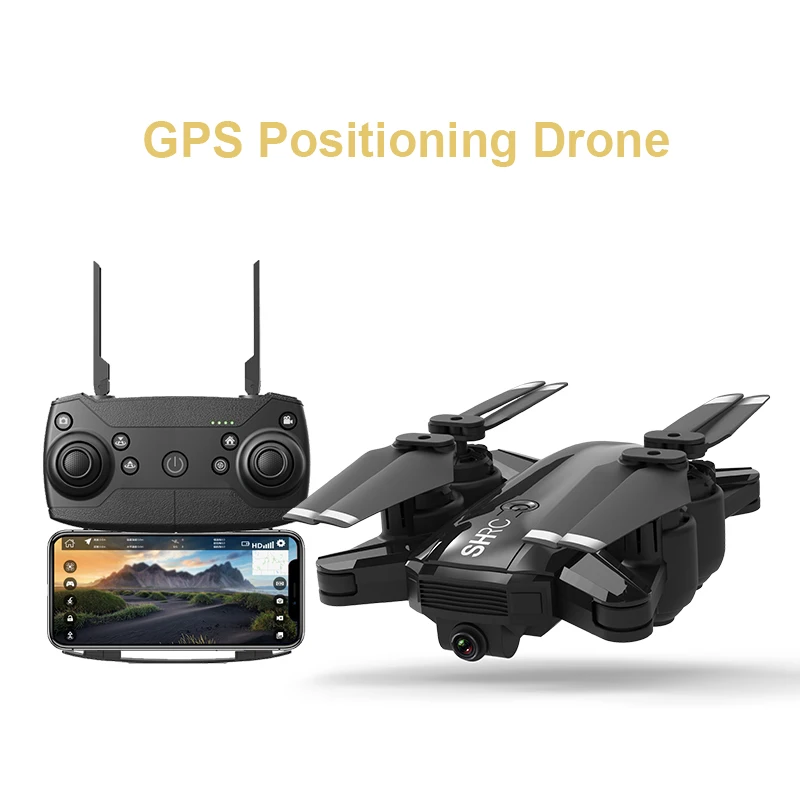 RC Drone Helicopter GPS Positioning With Camera 1080P WiFi FPV Drone Quadcopter Smart Follow Altitude Hold Foldable Quadrocopter
RC Drone Helicopter GPS Positioning With Camera 1080P WiFi FPV Drone Quadcopter Smart Follow Altitude Hold Foldable Quadrocopter