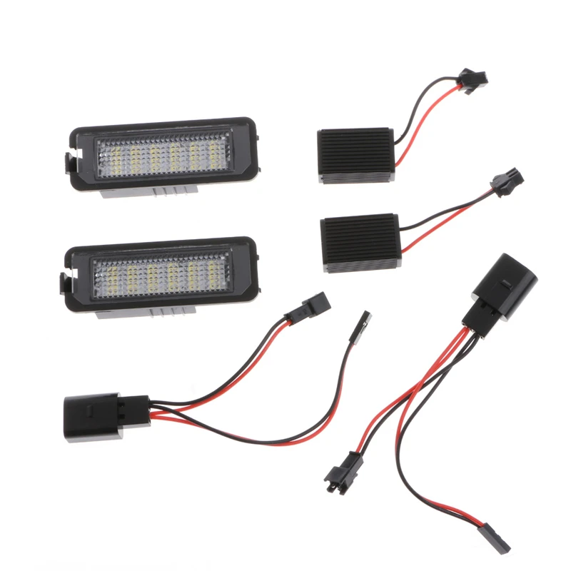 2set FOR MK4 MK5 MK6 PASSAT B6 EOS LED NUMBER LICENSE PLATE LIGHT ERROR FREE
2set FOR MK4 MK5 MK6 PASSAT B6 EOS LED NUMBER LICENSE PLATE LIGHT ERROR FREE