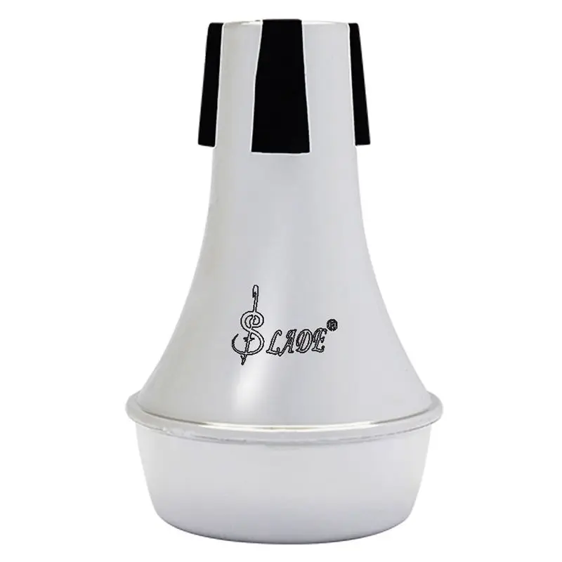 SLADE Light-weight Practice Trumpet Straight Mute Silencer Sourdine Brass Musical Instruments Part Accessories (Silver)
SLADE Light-weight Practice Trumpet Straight Mute Silencer Sourdine Brass Musical Instruments Part Accessories (Silver)