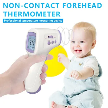 Non-Contact Forehead Thermometer Infrared Digital LCD Infrared Body Temporal Thermometer Portable Non-contact Termometro 
Non-Contact Forehead Thermometer Infrared Digital LCD Infrared Body Temporal Thermometer Portable Non-contact Termometro