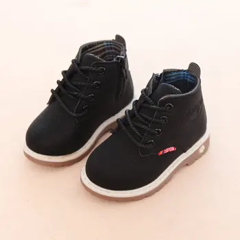 England Style Fashion Leisure Children Shoes Martin Boots Anti-skid Lace-up Shoes Zipper Boots for Boys Girls 
England Style Fashion Leisure Children Shoes Martin Boots Anti-skid Lace-up Shoes Zipper Boots for Boys Girls