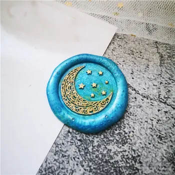 Moon stars Starry sky stamp head of Retro Wood Stamp Sealing Wax Seal Stamp Wedding Decorative sealing Stamp wax seals
Moon stars Starry sky stamp head of Retro Wood Stamp Sealing Wax Seal Stamp Wedding Decorative sealing Stamp wax seals