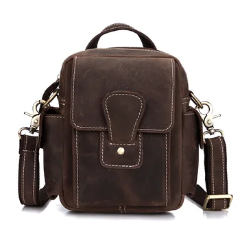 Multifunctional men's waist bag casual crazy horse leather retro one-shoulder messenger small bag first layer leather men's bag
Multifunctional men's waist bag casual crazy horse leather retro one-shoulder messenger small bag first layer leather men's bag