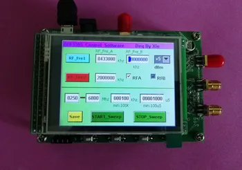 ADF5355 Module Touch Color Screen Sweep Frequency RF Signal Source VCO Microwave Frequency Synthesizer PLL
ADF5355 Module Touch Color Screen Sweep Frequency RF Signal Source VCO Microwave Frequency Synthesizer PLL