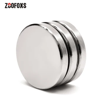 

ZOOFOXS 3pcs 30 x 5 mm N35 Round Disc Strong Neodymium Magnet Rare Earth Powerful Permanet Fridge Magnets 30*5