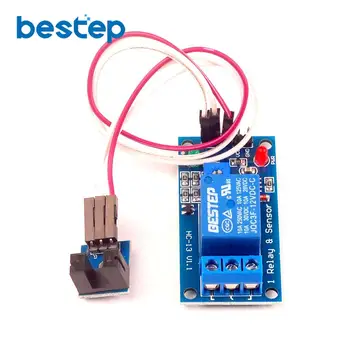 DC 5V 12V Groove Type Optical Coupler Trigger Speed Sensor Module 1 Channel Relay Module
DC 5V 12V Groove Type Optical Coupler Trigger Speed Sensor Module 1 Channel Relay Module
