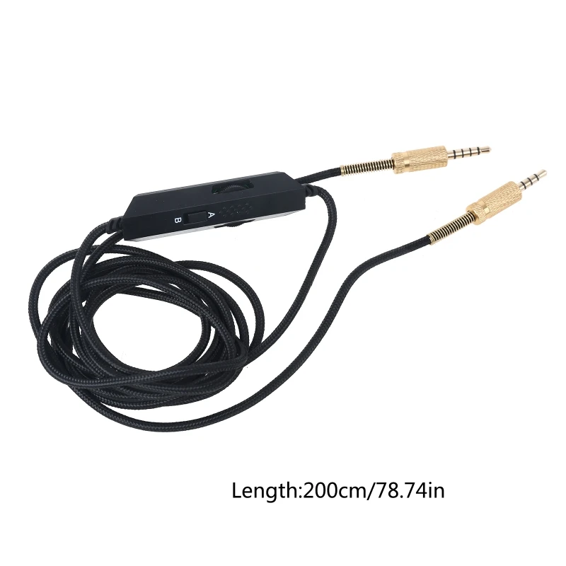 NEW Replacement Cable for -Logitech -Astro A10 A40 A30 Headsets with 3.5mm jack 54DB
NEW Replacement Cable for -Logitech -Astro A10 A40 A30 Headsets with 3.5mm jack 54DB