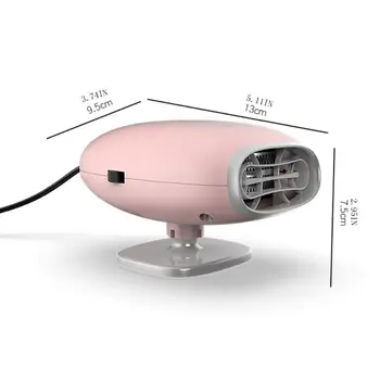 Round Head Mini Portable Car Heater Vehicle 12V Automobile Electronic Rotatable Space Fast Heating Multifunction Auto
Round Head Mini Portable Car Heater Vehicle 12V Automobile Electronic Rotatable Space Fast Heating Multifunction Auto
