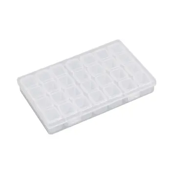 28 Slots Clear Plastic Empty Storage Box for Nail Art Manicure Tools Jewelry Beads Display Storage Case Organizer Holder
28 Slots Clear Plastic Empty Storage Box for Nail Art Manicure Tools Jewelry Beads Display Storage Case Organizer Holder
