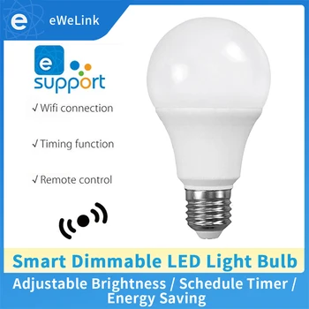 Ewelink Smart WiFi LED Light-Bulb Warm Cold Light Works With Alexa Google Home IFTT Nest Voice Control Wake up Smart Lamp Night
Ewelink Smart WiFi LED Light-Bulb Warm Cold Light Works With Alexa Google Home IFTT Nest Voice Control Wake up Smart Lamp Night