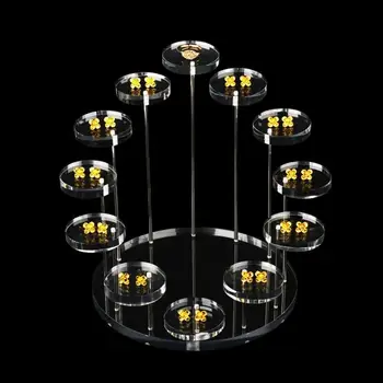 3/12 Tray Round Acrylic Jewelry Ring Earring Display Stand Rack Organizer Holder hot
3/12 Tray Round Acrylic Jewelry Ring Earring Display Stand Rack Organizer Holder hot