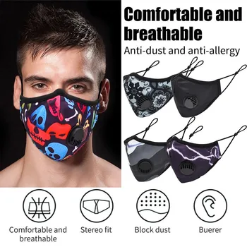 Washable Face Cover PM2.5 Dustproof Protective Outdoor Face Cover Washable Print Protection Printing mascaras Toiletry Kits
Washable Face Cover PM2.5 Dustproof Protective Outdoor Face Cover Washable Print Protection Printing mascaras Toiletry Kits