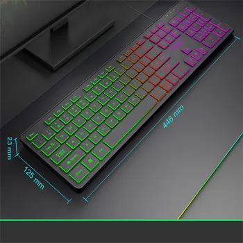 20% Wired Mechanical Gaming keyboard IMICE KA-200 Backlight Suspension Key Mechanical Keyboard Game Wired PC Notebook 104 keys
20% Wired Mechanical Gaming keyboard IMICE KA-200 Backlight Suspension Key Mechanical Keyboard Game Wired PC Notebook 104 keys
