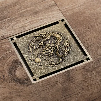 Copper Vintage Floor Drain Dragon-Shaped Pattern Large Flow Deodorizing Pest Control Anti-Water Bronze Floor Drain Manufacturers
Copper Vintage Floor Drain Dragon-Shaped Pattern Large Flow Deodorizing Pest Control Anti-Water Bronze Floor Drain Manufacturers