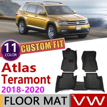 Custom Leather Car Floor Mats for Volkswagen VW Atlas Teramont 6 7 Seats 2018 2019 2020 Auto Foot Pad Carpet Cover Accessories
Custom Leather Car Floor Mats for Volkswagen VW Atlas Teramont 6 7 Seats 2018 2019 2020 Auto Foot Pad Carpet Cover Accessories