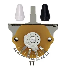 3/5 Way Lever Switch Selector Electric Guitar Switch With Toggle Tip Screws For Strat TL SQ Guitars For EGuitar Switch Replace
3/5 Way Lever Switch Selector Electric Guitar Switch With Toggle Tip Screws For Strat TL SQ Guitars For EGuitar Switch Replace