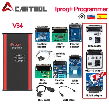 V80 Newest Iprog+ Programmer Support IMMO + Mileage Correction + Airbag Reset Iprog Pro Replace Carprog/Digiprog/Tango
V80 Newest Iprog+ Programmer Support IMMO + Mileage Correction + Airbag Reset Iprog Pro Replace Carprog/Digiprog/Tango