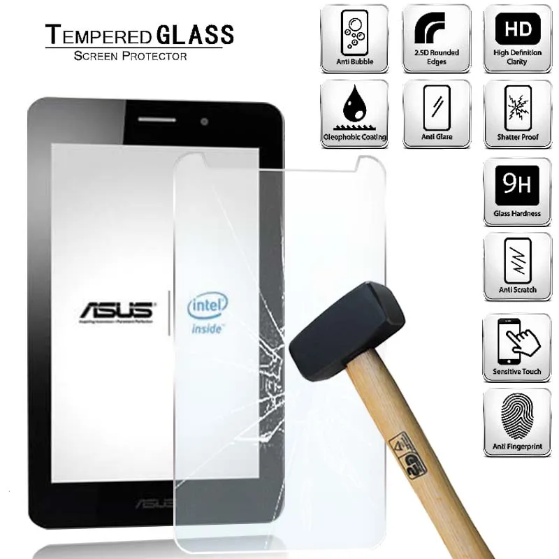 Tablet Tempered Glass Screen Protector Cover for Asus Fonepad 7 ME371MG Anti-Screen Breakage HD Tempered Film
Tablet Tempered Glass Screen Protector Cover for Asus Fonepad 7 ME371MG Anti-Screen Breakage HD Tempered Film