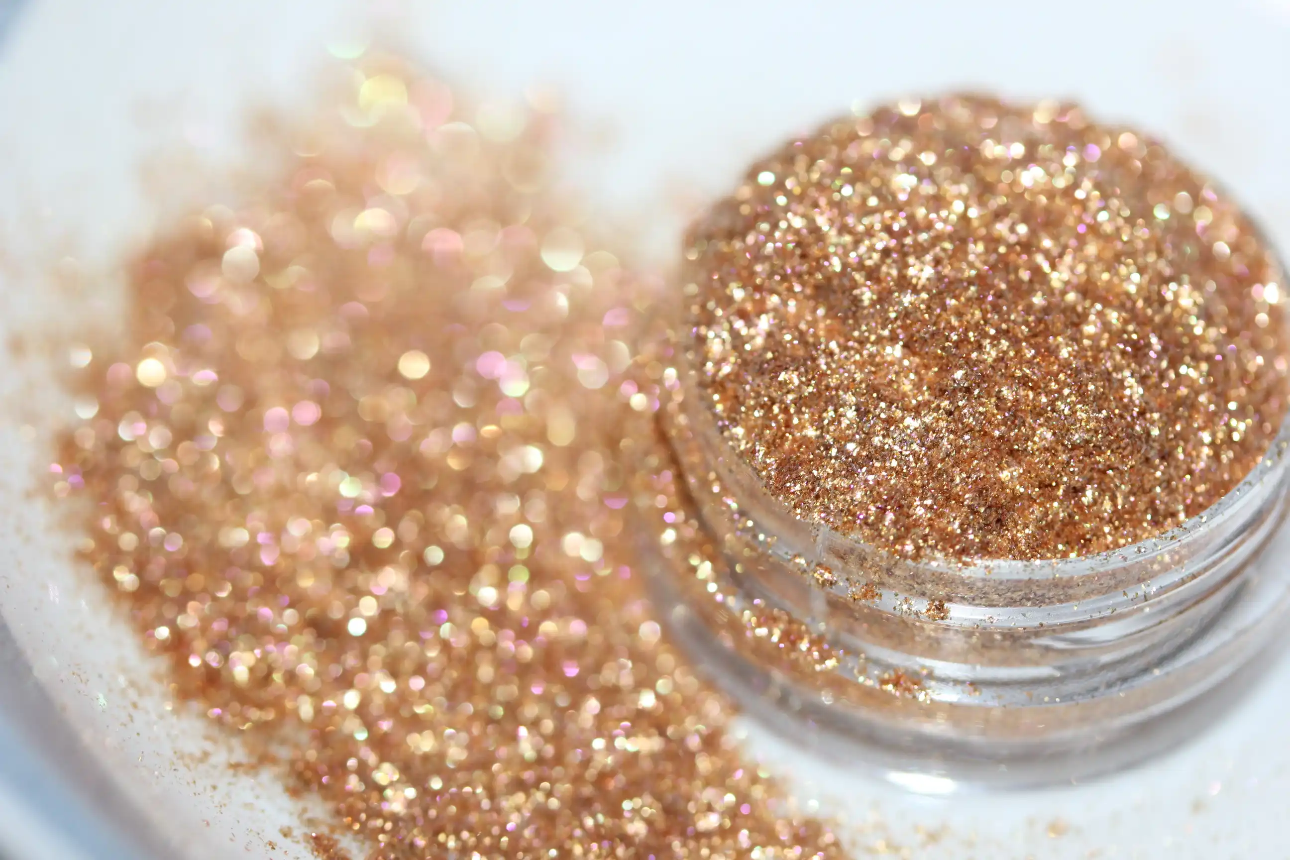 gold diamond loose highlighter dust pigment powder for cosmetics