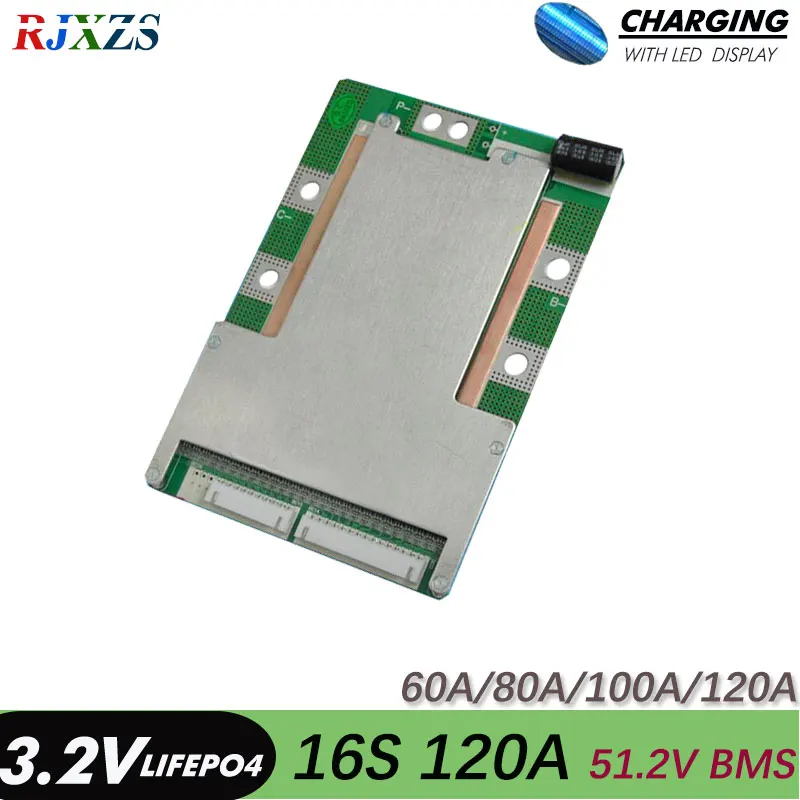 BMS 16S 80A/100A/12BMS 16S 48V version S LiFePO4 BMS/PCM/PCB battery board for LiFePO4 Battery Cell w/ Balance
BMS 16S 80A/100A/12BMS 16S 48V version S LiFePO4 BMS/PCM/PCB battery board for LiFePO4 Battery Cell w/ Balance